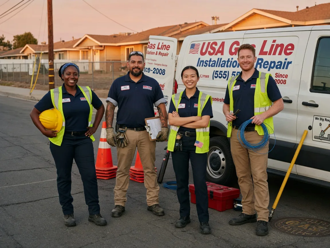 Gas Line Installation company in Davey, NE